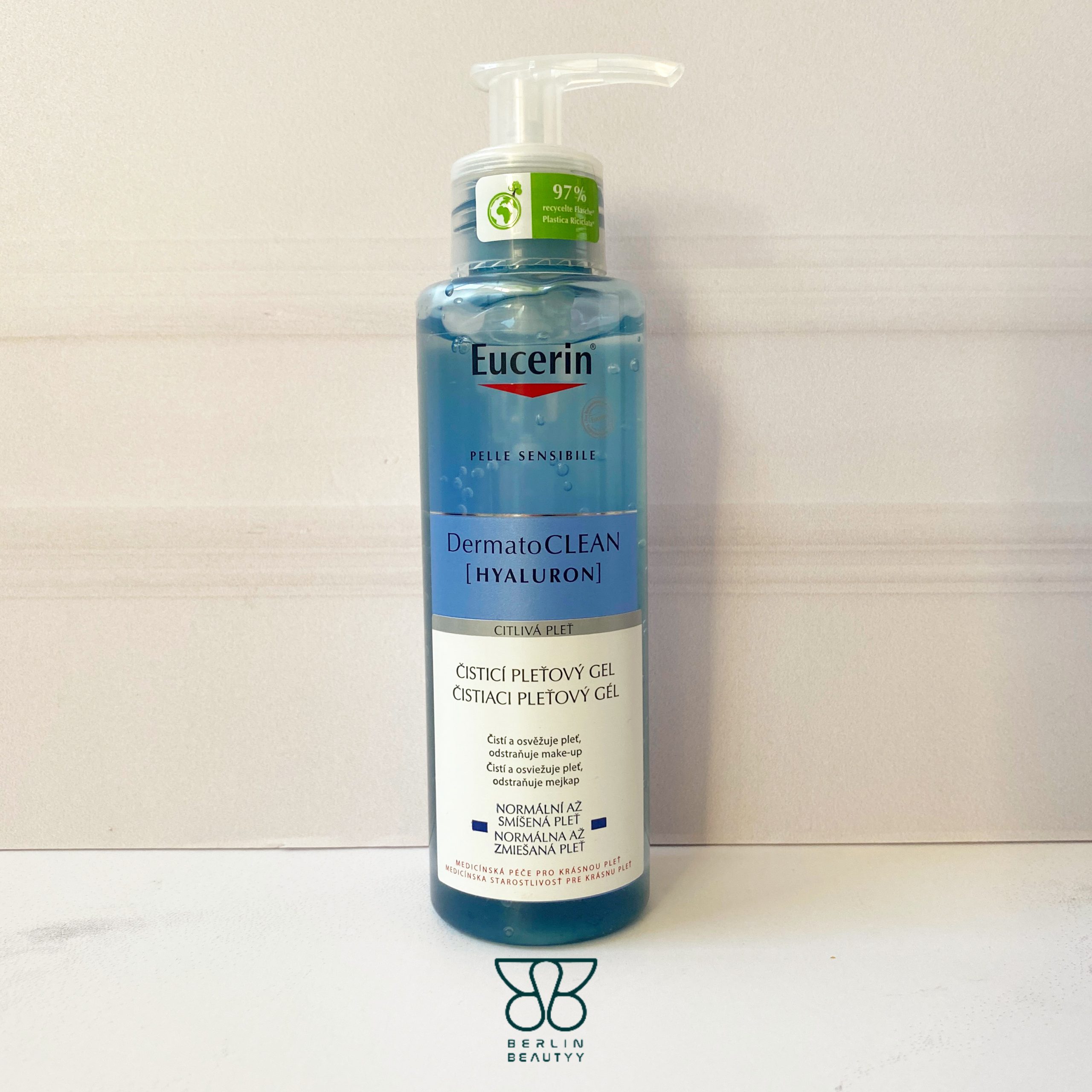 IMG_5068 ژل شست و شوی صورت هیالورونیک اسید اوسرین (Eucerin) - Image 1