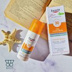کرم ضد آفتاب اویسرین (Eucerin) پوست چرب