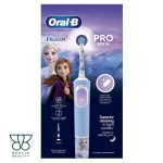مسواک برقی کودک اورال بی مدل Pro Kids طرح فروزن (Oral-B)