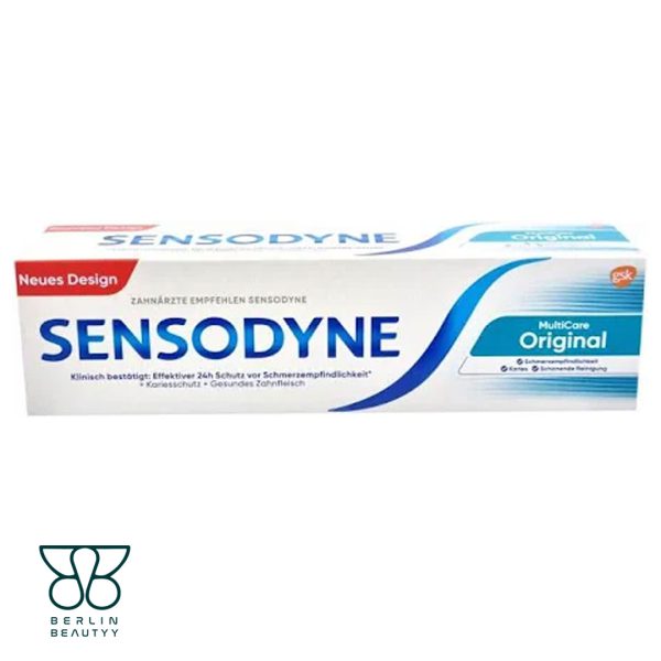 خمیردندان سنسوداین مدل مولتی کر (SENSODYNE)