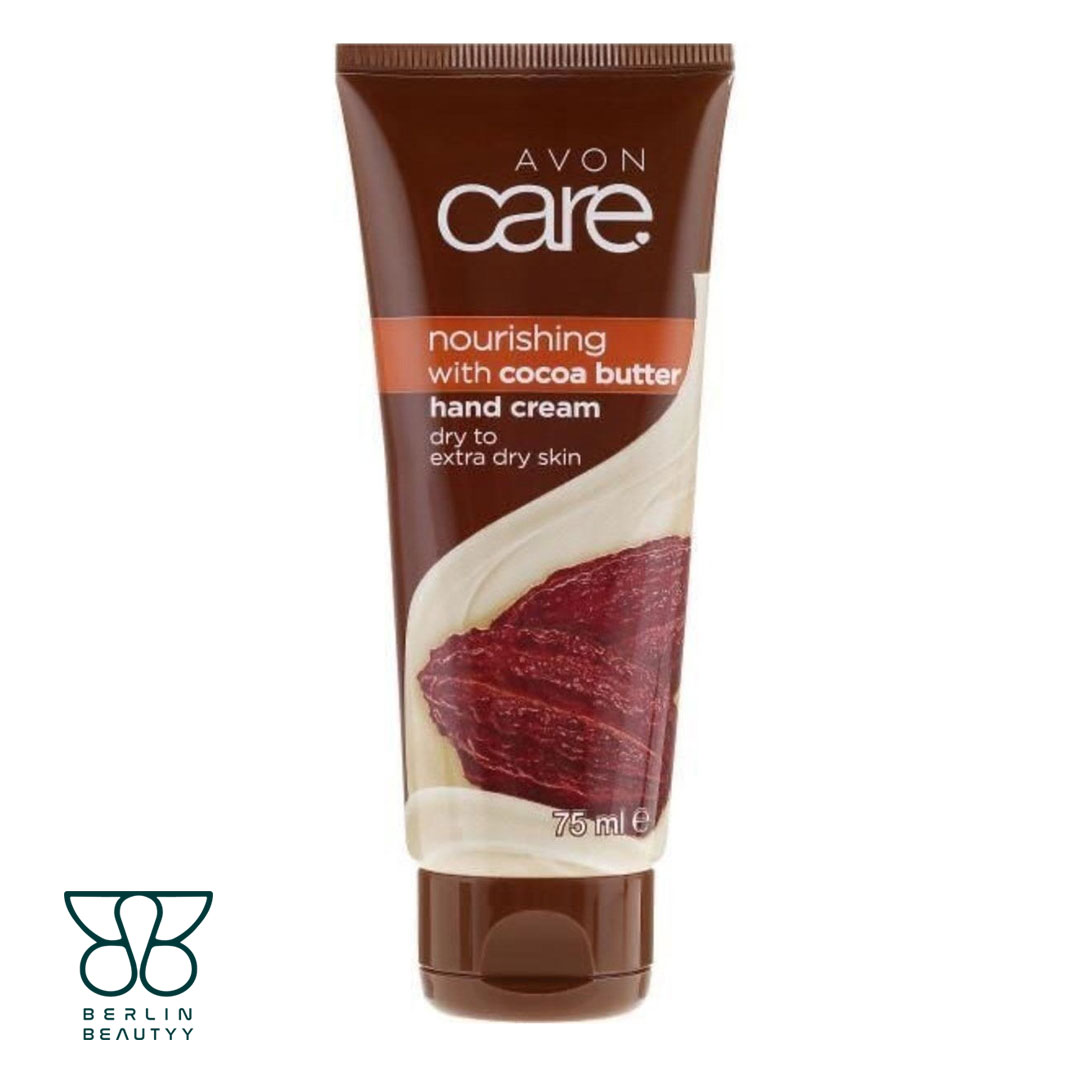 avon12 کرم مرطوب کننده دست آوون کر حاوی روغن کاکائو (AVON care)