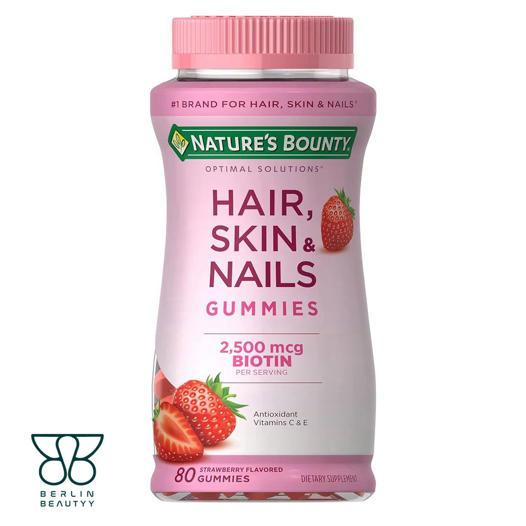 hair1 پاستیل مو و پوست و ناخن نیچرز بانتی (NATURES BOUNTY)
