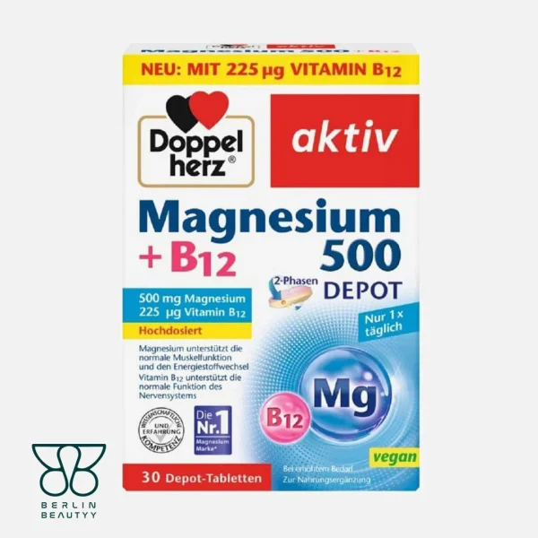 قرص دوپل هرز منیزیم +500 (Doppel herz)